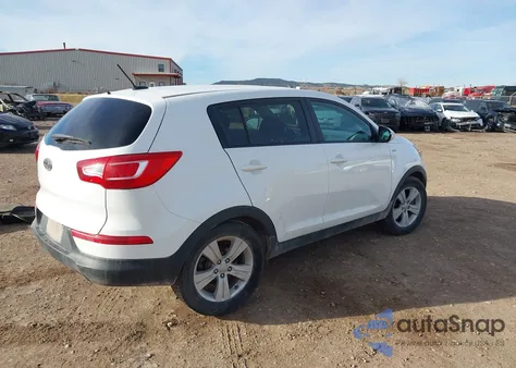 2012 Kia Sportage Lx z USA, uszkodzony, nr VIN KNDPBCA24C7230808